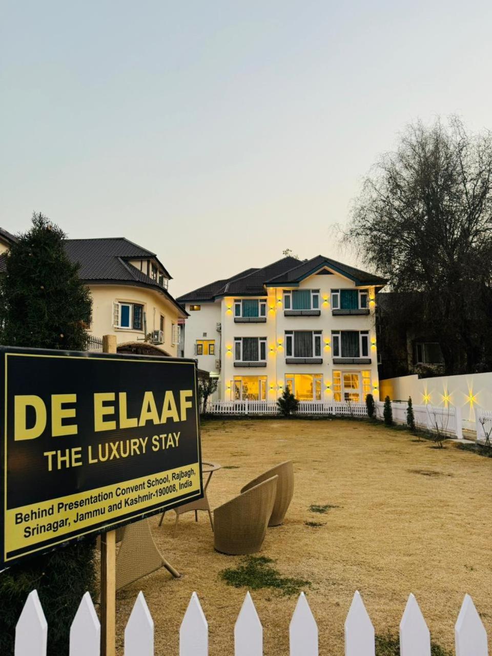De Elaaf The Luxury Stay Srīnagar Exterior foto